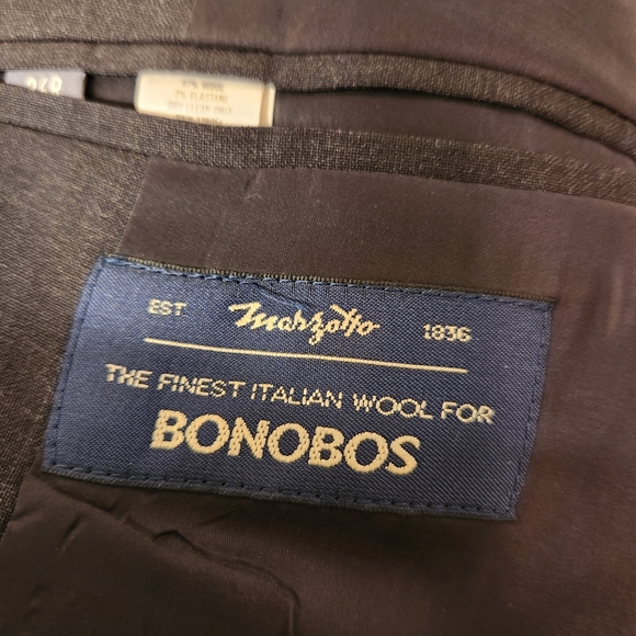 Bonobos slim fit stretch wool jacket size 36R - Picture 6 of 9